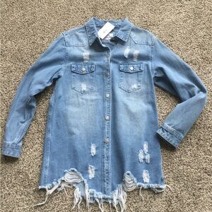 Ladies Jean Jacket Dress